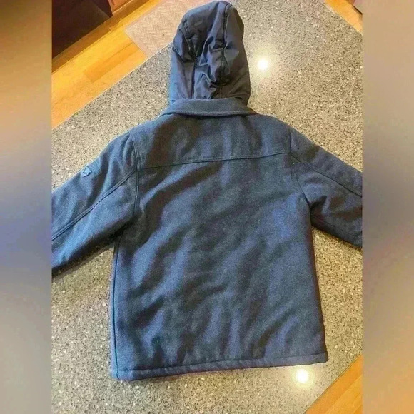 Trendy HAWK & Co Casual/Holiday/ Winter Coat/Jacket with hoodie! So cute! - Picture 10 of 16